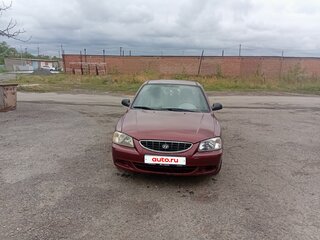 2008 Hyundai Accent ТагАЗ II, красный, 400000 рублей, вид 2