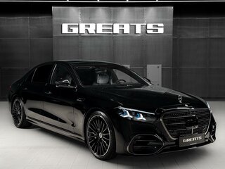 2026 Mercedes-Benz S-Класс 580 Long 4MATIC VII (W223) Рестайлинг, чёрный, 29600000 рублей, вид 3