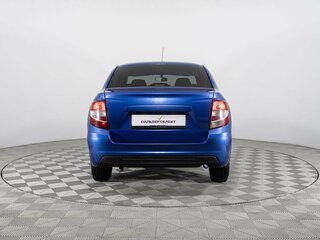 2019 Lada (ВАЗ) Granta I Рестайлинг, синий, 550000 рублей, вид 4