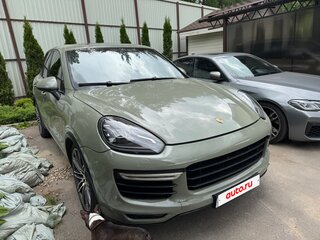 2014 Porsche Cayenne S II Рестайлинг (958), зелёный, 2550000 рублей, вид 3