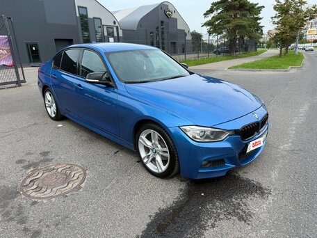 2015 BMW 3 серии 320i xDrive VI (F3x), синий, 1800000 рублей, вид 1