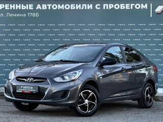 2013 Hyundai Solaris I, серый, 799000 рублей, вид 1