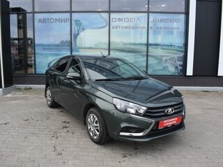 2017 Lada (ВАЗ) Vesta I, зелёный, 690000 рублей, вид 3