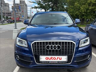 2013 Audi Q5 I (8R) Рестайлинг, синий, 2450000 рублей, вид 1