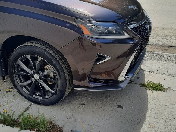 2014 Lexus RX 450h III Рестайлинг, золотистый, 2600000 рублей - вид 2