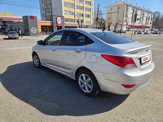 2014 Hyundai Solaris I, серебристый, 590000 рублей, вид 5