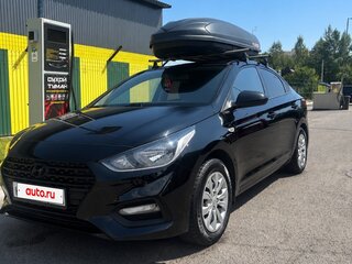 2019 Hyundai Solaris II, чёрный, 1150000 рублей, вид 1
