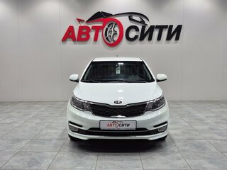 2016 Kia Rio III Рестайлинг, белый, 1161000 рублей, вид 2