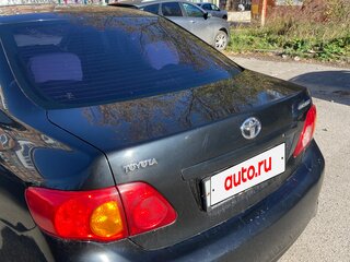 2007 Toyota Corolla X (E140, E150), чёрный, 630000 рублей, вид 5