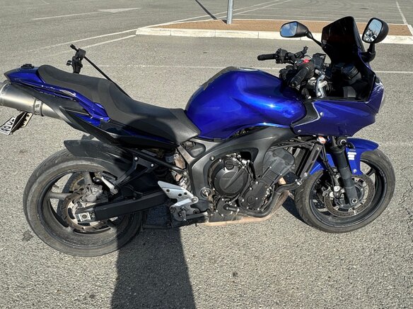 2007 Yamaha FZ6, синий, 380000 рублей - вид 3