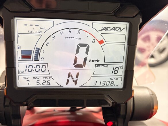 2018 Honda X-ADV, красный - вид 1