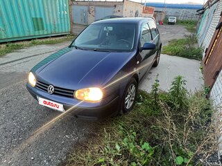 2003 Volkswagen Golf IV, синий, 380000 рублей, вид 1