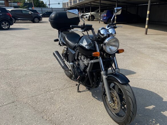 1998 Honda CB 400 Super Four, чёрный, 265000 рублей - вид 7