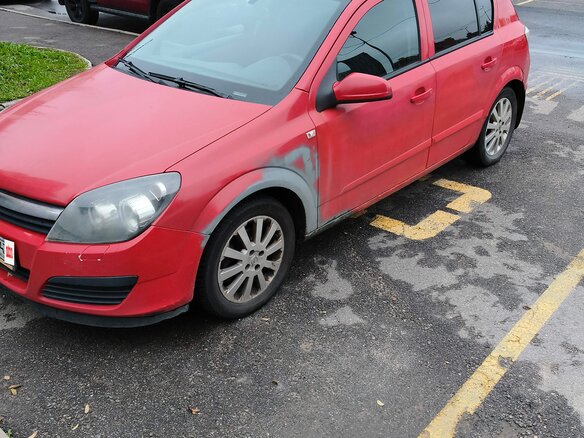 2006 Opel Astra H, красный, 240000 рублей - вид 5