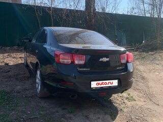 2012 Chevrolet Malibu VIII, чёрный, 790000 рублей, вид 3
