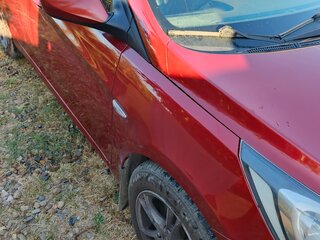 2013 Hyundai Solaris I, красный, 530000 рублей, вид 4