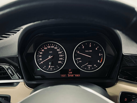 2018 BMW X1 18d sDrive II (F48), бежевый, 2180000 рублей - вид 20