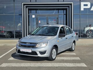 2015 Lada (ВАЗ) Granta I, серебристый, 397000 рублей, вид 1