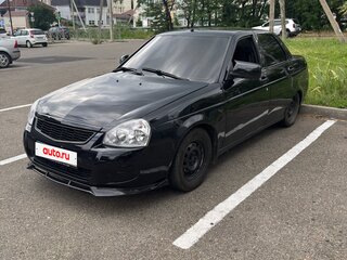 2011 Lada (ВАЗ) Priora I, чёрный, 300000 рублей, вид 1