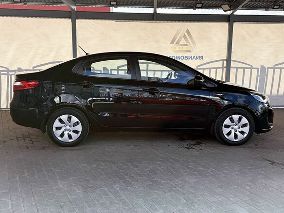2014 Kia Rio III, чёрный - вид 5