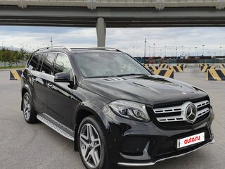 2016 Mercedes-Benz GLS 500 I (X166), чёрный, 4490000 рублей, вид 2