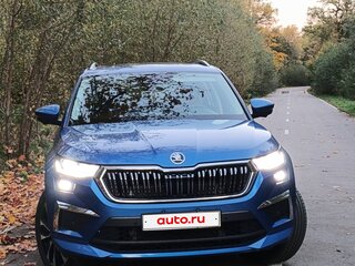 2024 Skoda Kodiaq I Рестайлинг, синий, 4450000 рублей, вид 3