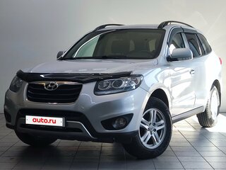 2012 Hyundai Santa Fe II Рестайлинг, серебристый, 1430000 рублей, вид 1