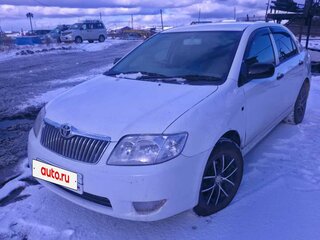 2004 Toyota Corolla IX (E120, E130) Рестайлинг, белый, 460000 рублей, вид 1