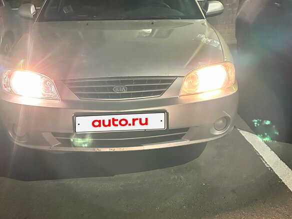 2006 Kia Spectra I Рестайлинг 2, серебристый