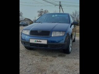 2001 Skoda Fabia I, синий, 350000 рублей, вид 1