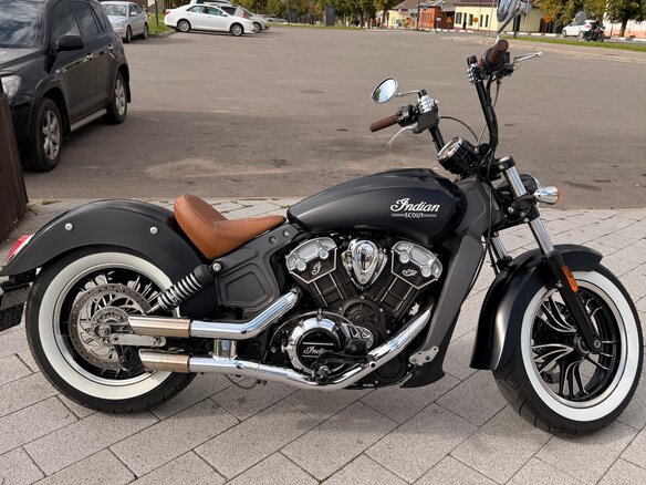2016 Indian Scout, чёрный, 1090000 рублей - вид 5