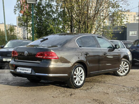 2011 Volkswagen Passat B7, коричневый, 769000 рублей - вид 8