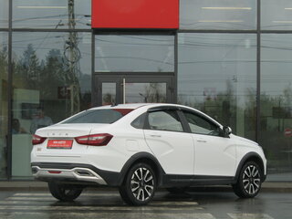 2023 Lada (ВАЗ) Vesta Cross I Рестайлинг (NG), белый, 1230000 рублей, вид 4