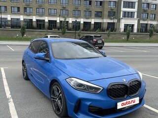 2021 BMW 1 серии 118d III (F40), синий, 3500000 рублей, вид 4