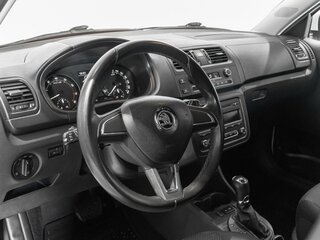 2014 Skoda Fabia II Рестайлинг, белый, 745954 рублей, вид 5