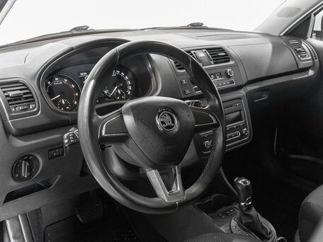 2014 Skoda Fabia II Рестайлинг, белый, 745954 рублей, вид 5