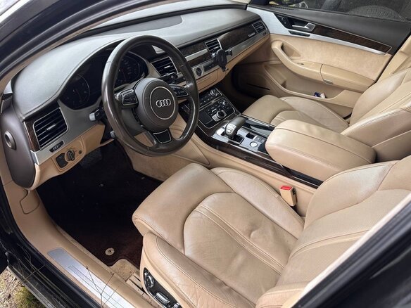 2011 Audi A8 Long III (D4), чёрный, 1900000 рублей - вид 4
