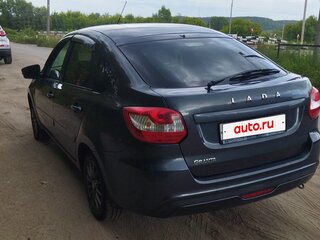 2018 Lada (ВАЗ) Granta I, серебристый, 530000 рублей, вид 4
