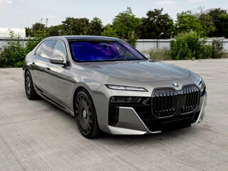 2025 BMW 7 серии 740d xDrive VII (G70), серый, 13280000 рублей, вид 5