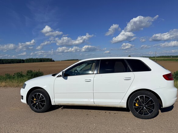 2012 Audi A3 II (8P) Рестайлинг 2, белый - вид 8