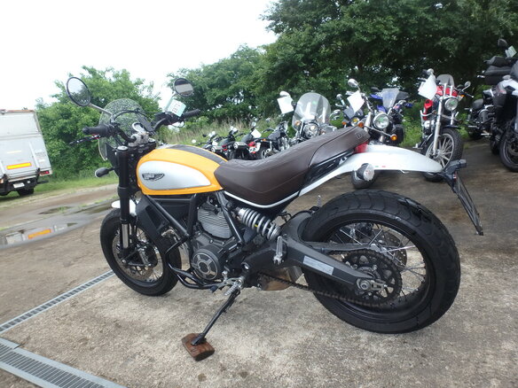 2016 Ducati Scrambler 800, жёлтый, 600000 рублей - вид 8