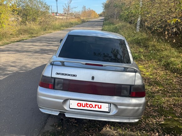 2003 Lada (ВАЗ) 2110, серебристый, 90000 рублей - вид 2