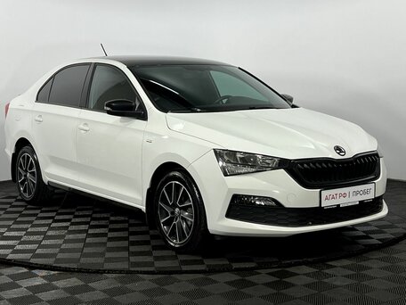2021 Skoda Rapid II, белый, 1550000 рублей, вид 4