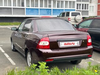 2008 Lada (ВАЗ) Priora I, пурпурный, 250000 рублей, вид 4