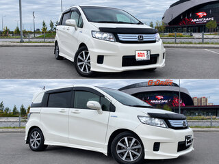 2012 Honda Freed Spike I Рестайлинг, белый, 1195000 рублей, вид 1