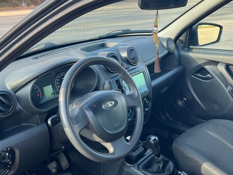 2016 Lada (ВАЗ) Granta I, серебристый, 410000 рублей, вид 5