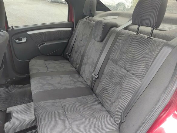 2011 Renault Logan I Рестайлинг, красный, 349000 рублей - вид 11