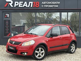 2008 Suzuki SX4 I (Classic), красный, 399000 рублей, вид 2