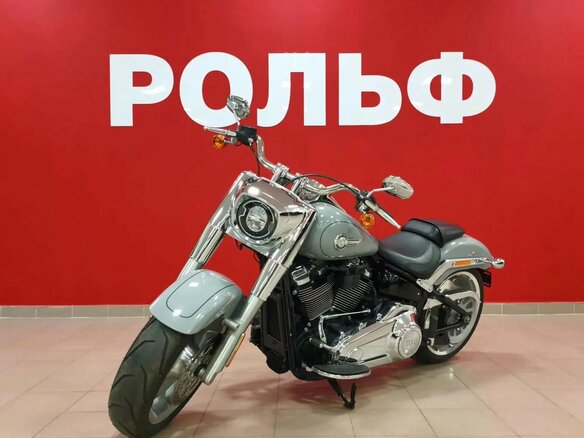2024 Harley-Davidson Fat Boy, серебристый, 2990000 рублей - вид 1