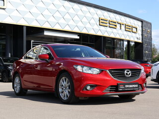 2016 Mazda 6 III (GJ) Рестайлинг, красный, 1645000 рублей, вид 3